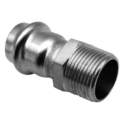 Муфта Н-пресс 22 x 1/2" нерж.сталь Kromwell